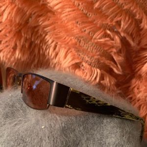 Menizzi Italian  animal print sunglasses